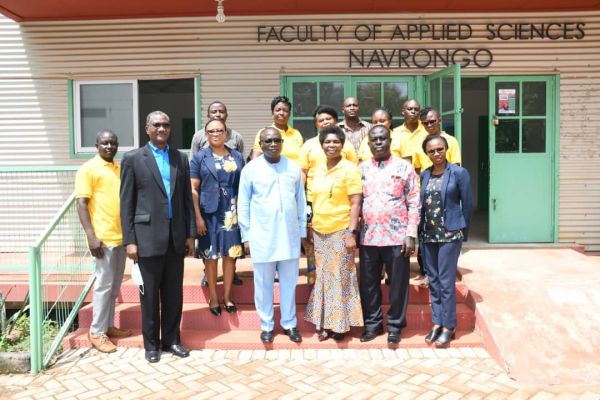 The Registrar and entourage with University Authaurities